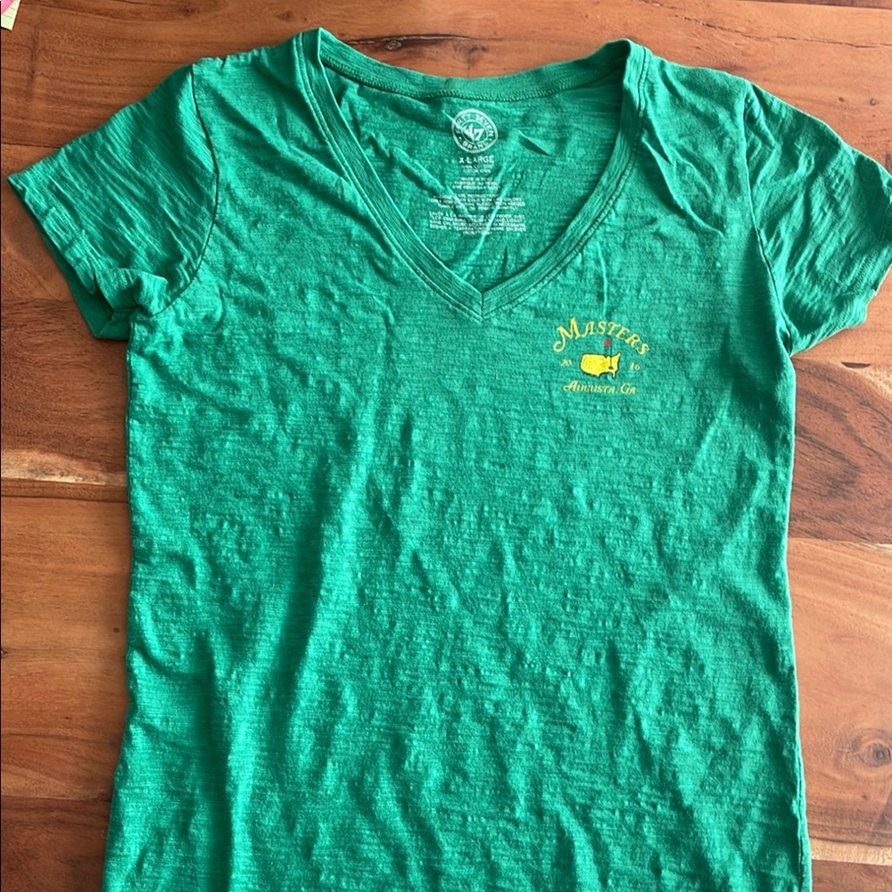 Green Masters V-Neck T-Shirt